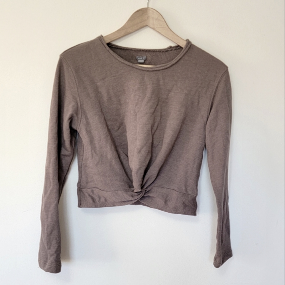 Aerie crop top sweatshirt